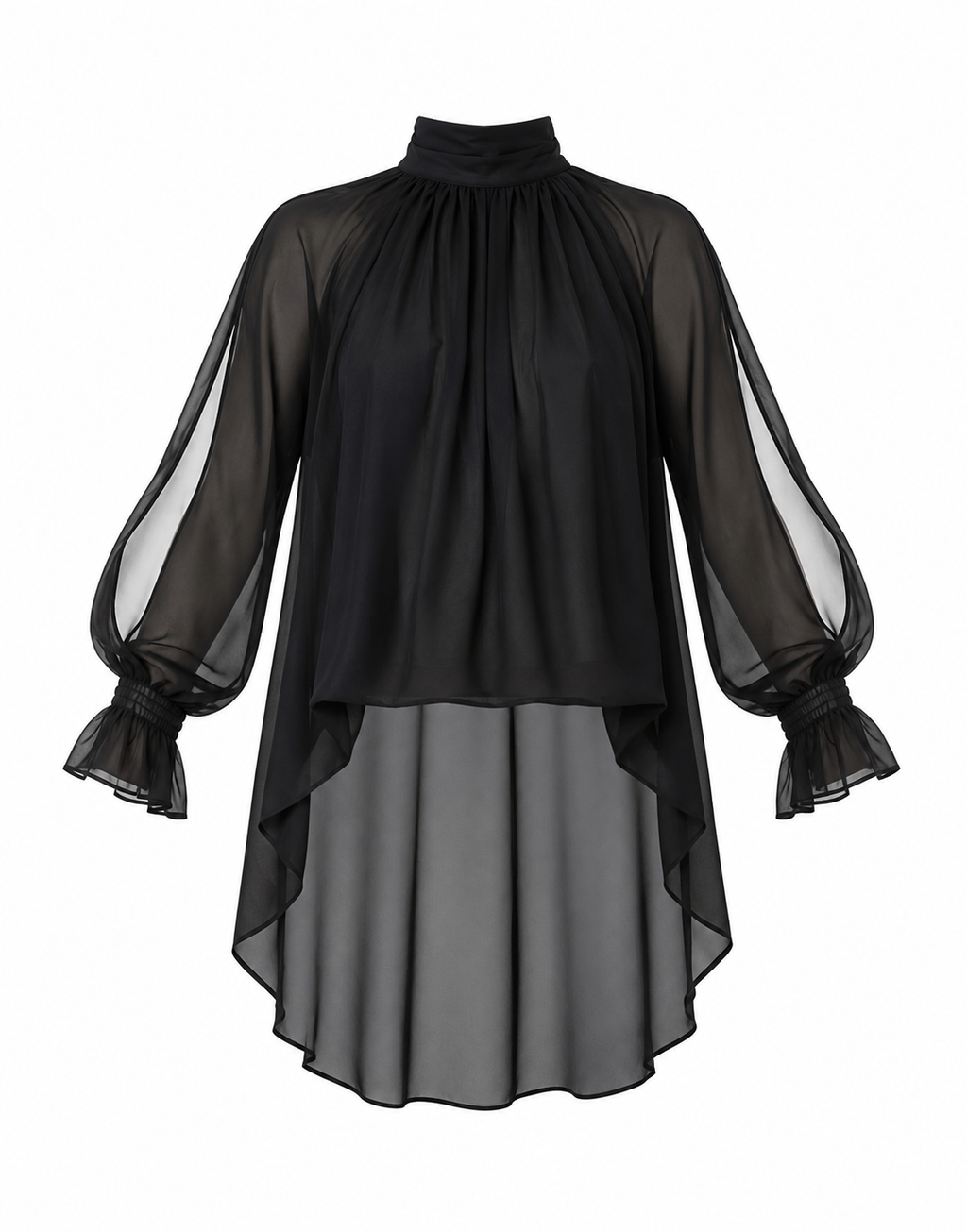 Midnight Sheer Top
