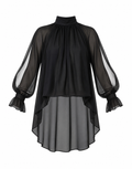 Midnight Sheer Top