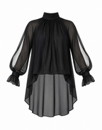 Midnight Sheer Top